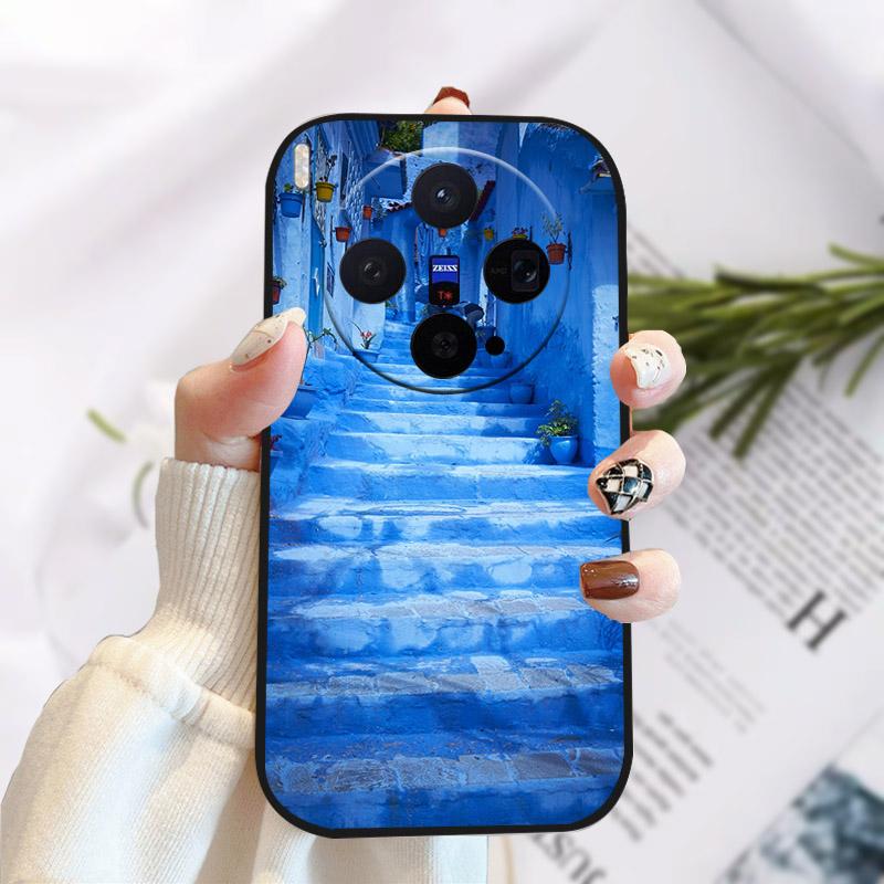 Case For VIVO X300 X 300 5G Shockproof Silicone Soft TPU Case For VivoX300 Back Cover Coque Stylish Painting Protective Fundas