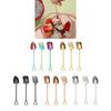 Set of 3 Steel Tea Spoon Small Household Ice Cream Spoons and Fork Kitchenwares