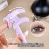 Toothed Comb Wide-angle Eyelash Curler Plastic Handle Home Portable Sunflower Eyelash Curler Quick Natural Curling Long Lasting
