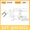 U-groove Through-beam Fiber Optic Sensor for Label Positioning with U-shaped Grating Probe