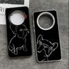 French Bulldog Black Desgin Soft Phone Case for Xiaomi Redmi Note 13 14 15 Pro Plus 12S 12 11S 11 11T 10S 10 Shockproof Cover Ba