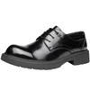 Oberste Schicht Rindsleder Business Herren Lederschuhe Echtes Leder High-End Derby Schuhe Herren Big Head Schwarze Lederschuhe