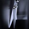 AOLANDUO Hair Scissors Japanese Aichi Steel Handmade Hair Cutting Shears Razor Design with Elegant Case for Salon Stylists and Barbers 6"