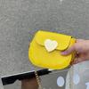 Cute Little Girls Mini Shoulder Bag for Kids Fashion Small Lovely Patent Leather Children's Coin Bags