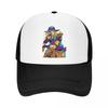 JoJo Bizarre Adventure Gyro Zeppeli Retro Baseball Caps Mesh Hats Summer Fashion Unisex Caps