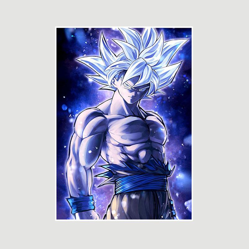 

Класичні аніме Dragon Ball Плакати Білий папір Вінтажні плакати Декор HD Друковані настінні картини Розпис інтер єру Фреска Вітальня Прикраси Картинки 30x21cm