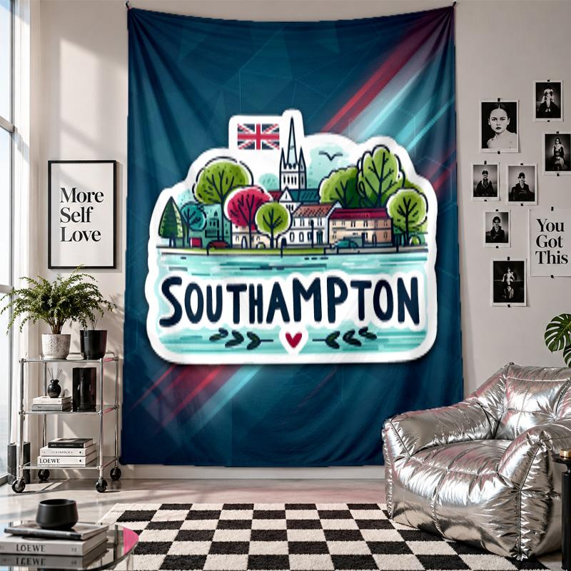 Southampton Wall Tapestry Home Decor Wall Hanging Cloth for Bedroom Living Room Background