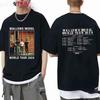 Wallows Model World Tour 2024 Shirt Band Fan Konzert T-Shirt Unisex T-Shirt