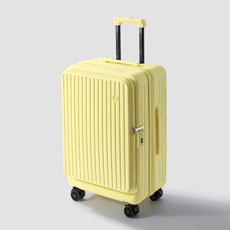 Expandable Side-Opening Travel Suitcase