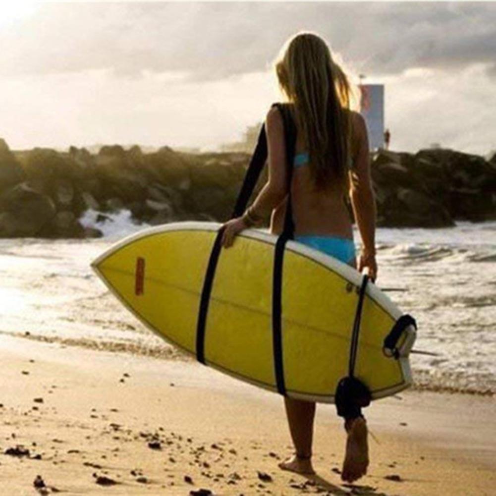 Surfboard Shoulder Carrying Strap Nylon Stand Up Paddle Board Carrier Comfortable Shoulder Carrier Band for Surfing