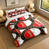 3-Piece Bed Sheet Set with Feyenoord Design, 1 Flat Sheet and 2 Pillowcases for Bedroom