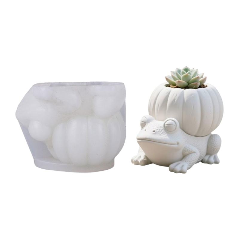 

Силиконовая форма для кашпо для изделий из смолы, креативный сад с гладким дизайном, многоцелевая для изготовления свечей, украшений и т.д. 1