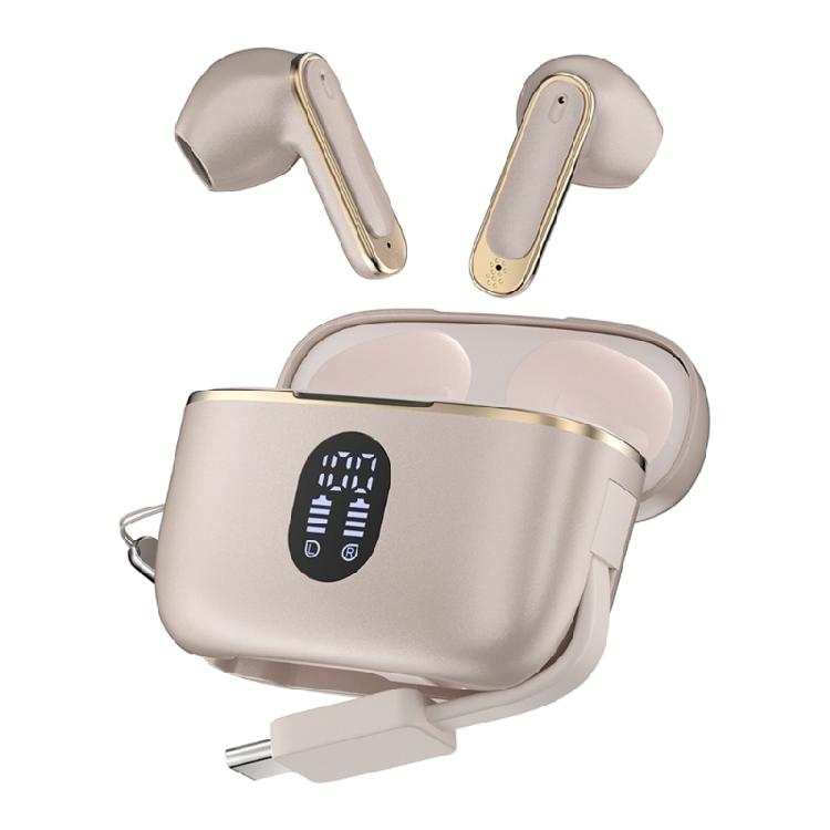 Long Wireless Bluetooth-compatible Earbuds For Conference Study 8Hrs Use Emergency Phone Charging Feature