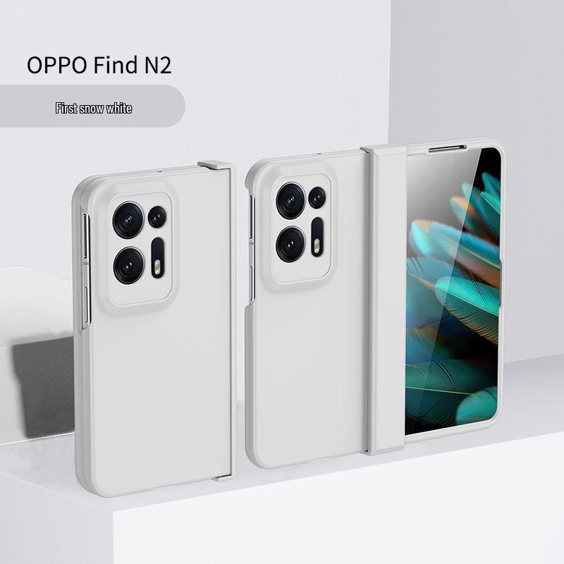 OPPO Find N2 Flip Protective Case: Ultra-Thin, Foldable, Anti-Drop, Cross Pattern Cover for Men & Women