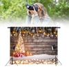 Tree Christmas Wood Photography Background Studio Photo Prop Decoration Backdrop