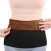 Double-layer 360-degree High-elastic Inner Coffee Velvet Sports Abdominal Belt, Thickened Warm Cylinder Waist Protective Gear In Winter