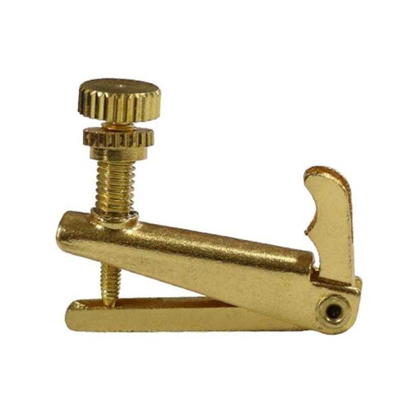 4Pcs Violin String Adjuster Part Musical Instrument Fine Tuning Accessory Violin Fine Tuner for Standard 4/4-3/4 Violin