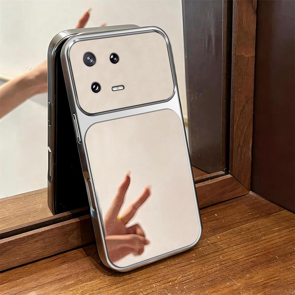 Case for Xiaomi 13 Pro,13 Trending Big Window Cover Mirror Phone Casing