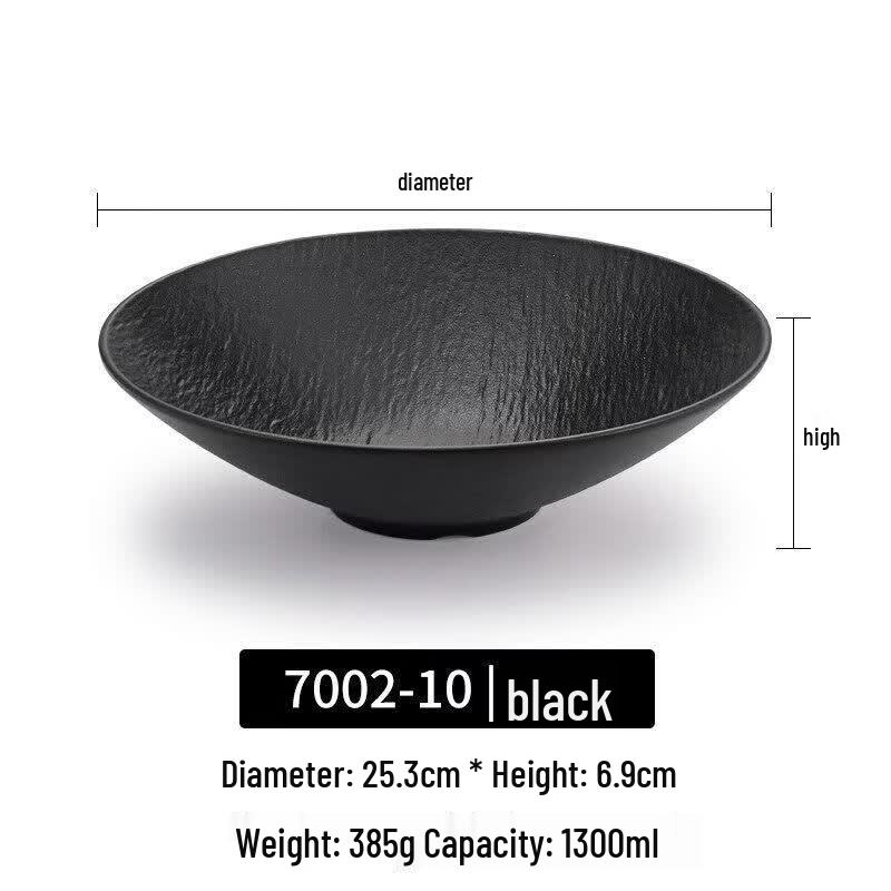 Japanese Style Melamine Conical Noodle Bowl