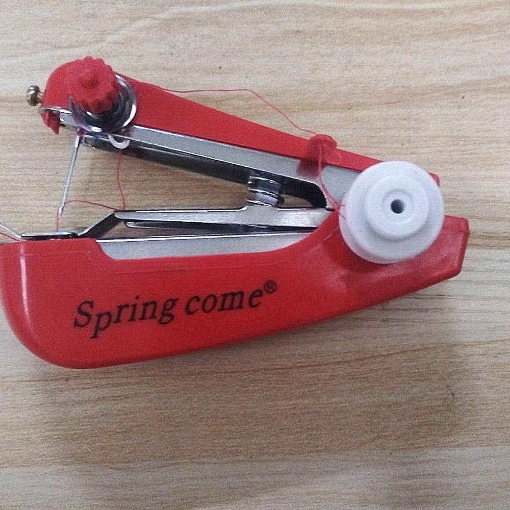 Portable Mini Handheld Sewing Machine Multifunctional Manual Stitch Tool Easy To Use For Quick Repairs And DIY Projects