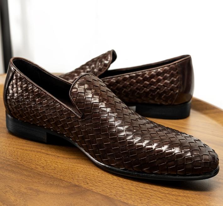 Men Shoes Luxury  Italian Shoes For Men Brand Moccasin Leather Casual Driving Oxfords Shoes Men Loafers Moccasins
