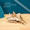 3D Wooden Fighter Bomber & Warship Puzzle Toy for Kids