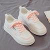 2025 Spring Women's White Breathable Versatile Sneakers - Casual Canvas with Soft Sole for Spring & Autumn