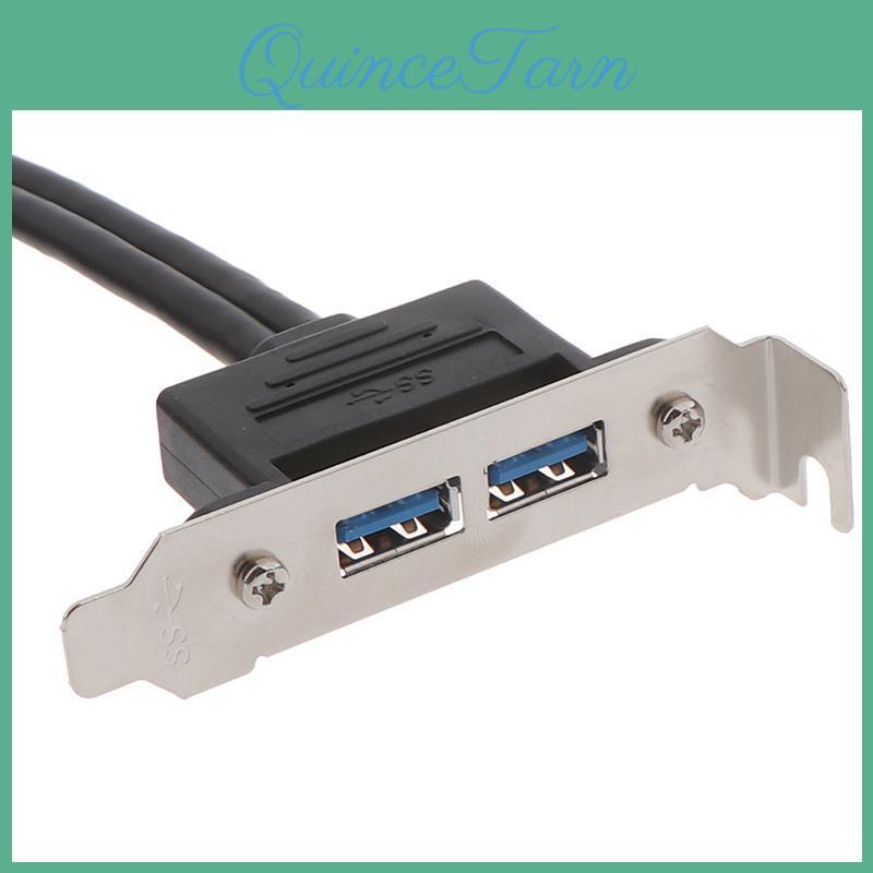 Panel Back 30 Usb 2ports To Motherboard 20pin Header Connector With Pci Slot