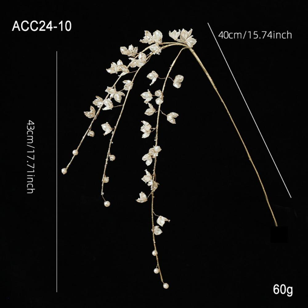 Crystal Bud Crystal Tree Branches Long Branch Weeping Willow Crystal Bud Branches Transparent Bead Sparkling Xmas Tree Ornament