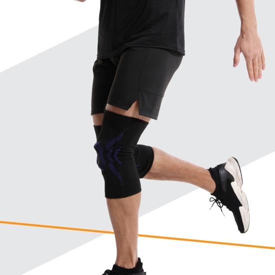 Kniebandage für Damen und Herren mit Patella-Gelpolster, Kompressions-Knieschutz für Meniskusriss, Kniebandage zur Schmerzlinderung bei Arthritis-Schmerzen beim Training mit seitlichen Stabilisatoren