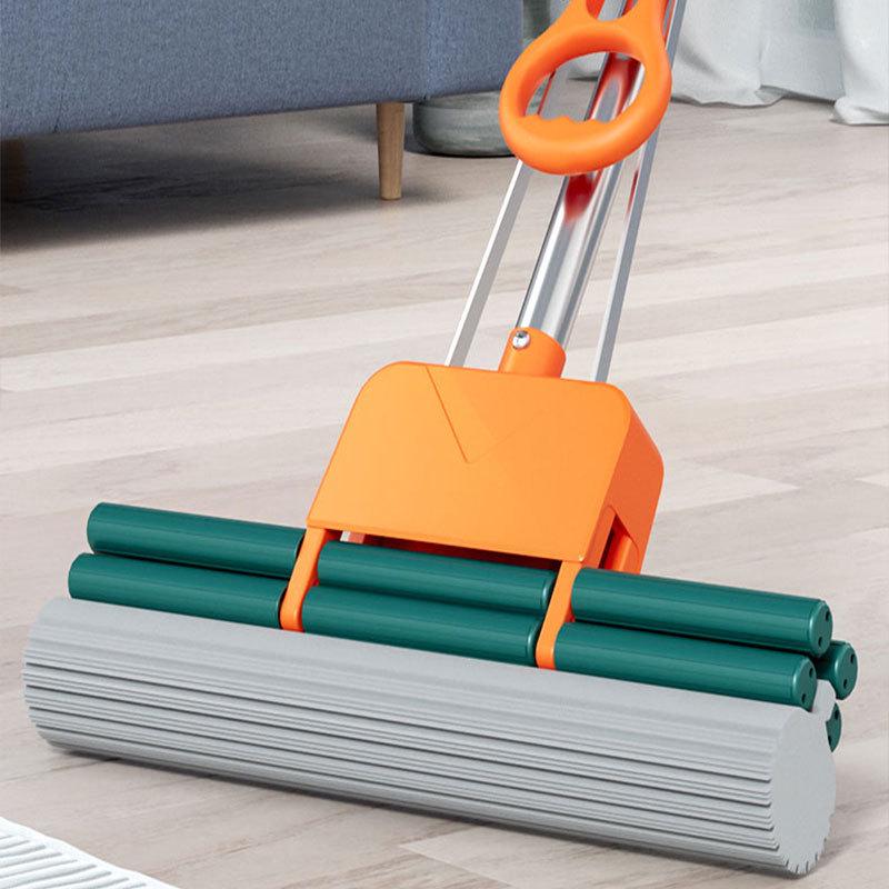 Extra Large 44cm Water-Absorbing Sponge Mop - Glue-Free, Ideal for Hotels