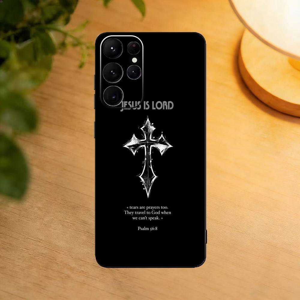 

Gods Plan Jesus Bible Verse Phone Case For Samsung S25,S24,S21,S22,S23,S30,Ultra,S20,Plus,Fe,Lite Black Shell Samsung S20lite5G