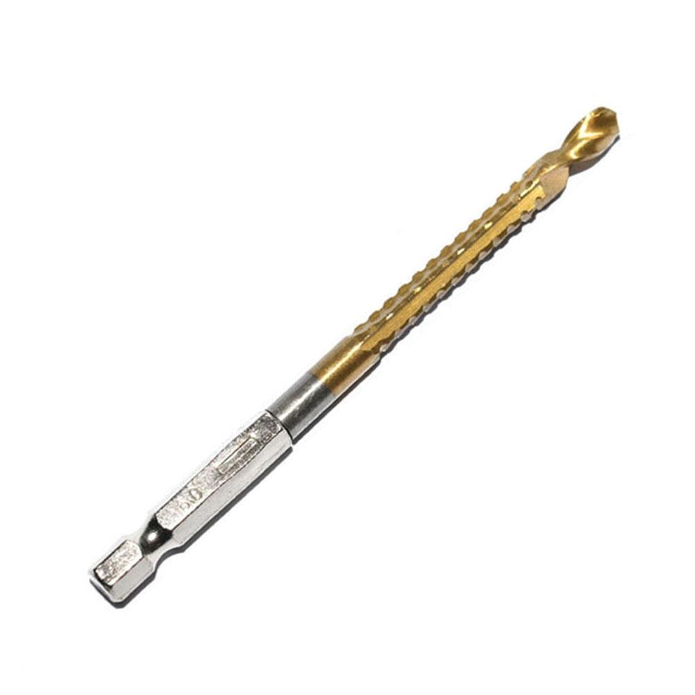 Drill Bit Multifunction Punch Tools Titanium Plating
