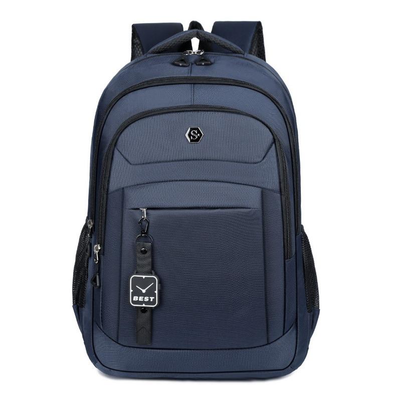 Large-capacity Male Student Schoolbag Computer Bag and Backpacks for Business Trips and Leisure