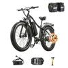 BURCHDA RX02 1500W 80 km 26-calowy elektryczny rower górski z baterią litową 48V 15Ah – Elektryczny rower Fatbike dla dorosłych