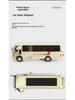 1/32 Scale Alloy Bus Model Toy with Sound and Light - Pull Back Action, Cake Decoration 