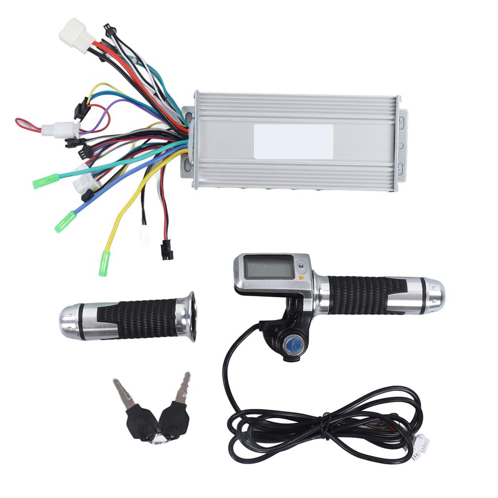 3648 V 1000 W Elektro-Fahrrad-Controller mit Geschwindigkeitsregelung Gasgriff LCD-Display-Kit