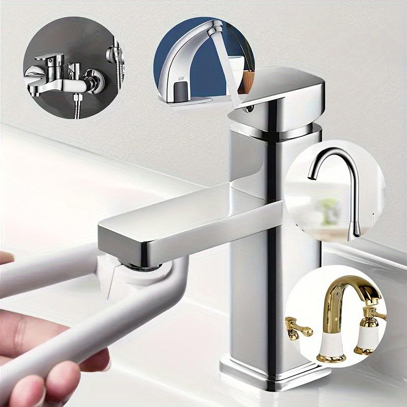 Faucet Aerator Wrench, Anti Slip Bubbler Removal Key, Multifunctional Disassembly Hand Tool for Kitchen Bathroom Sink Tap Faucet Maintenance