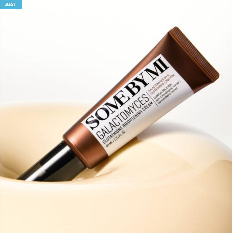 SOME BY MI Galactomyces Glutathione Milky Toner + Cream Set | Brightening & Hydrating Skincare Duo