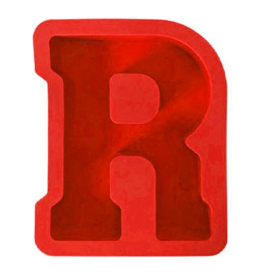 Epoxy Mold Reusable Anti-deformed Easy Demoulding Non-stick Flexible DIY Irregular Form Capital Letter Candle Stencil for Party