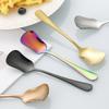 Gourd Shape Head Stainless Steel Small Shovel Spoon For Serving Ice Cream Yogurts And Other Sweet Dessert Treats