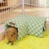 Warm Hamster Tunnel Nest Soft with Hook Hamster Shelter High Rebound Windproof Hamster Hiding House Cage Accessory