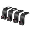 HIJK1 2/4pcs ABS Car Interior Seat Headrest Back Hanger Storage Hooks Valve Cap For VW R32 Golf Beetle EOS GTI Tiguan Passat Jetta MK4
