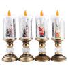 Musical Christmas Crystal Candle Light Decoration for Kids' Birthday & Holiday Gifts