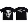 Letni bawełniany T-shirt Street Wear Koszykówka Kobe Bryant Nadruk graficzny Luźny T-shirt Top Męski T-shirt dla mężczyzn i kobiet