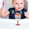 2pcs Baby Cups Goblet Shape Safety Antidrop Toddlers Mealtime