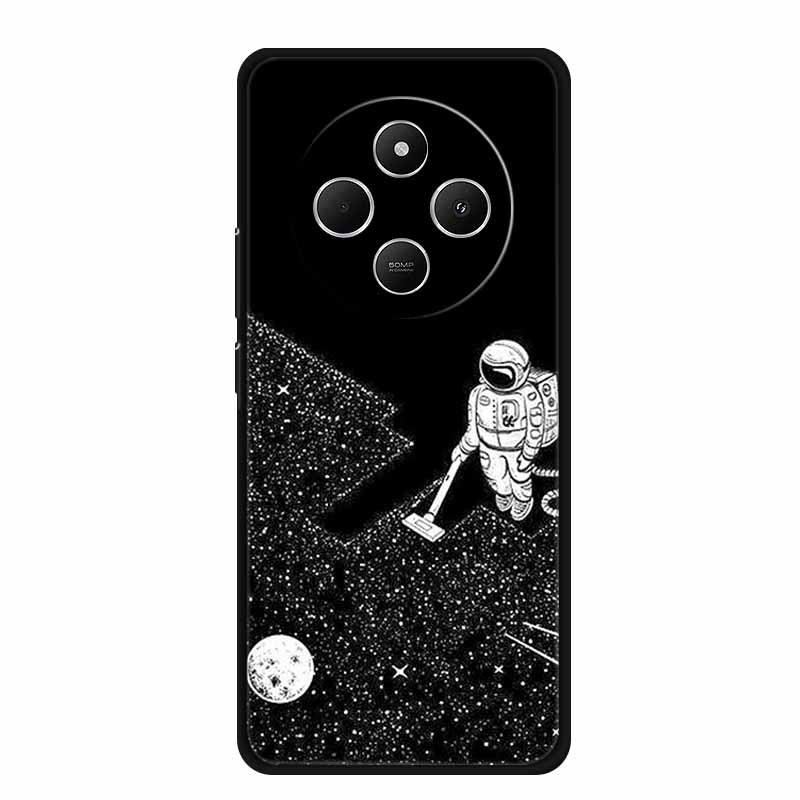 For Xiaomi Poco C75 Case PocoC75 Coque Black Silicone Soft Phone Case For Redmi 14C 14R A3 Pro Back Cover Case Redmi14C 14 C Bag