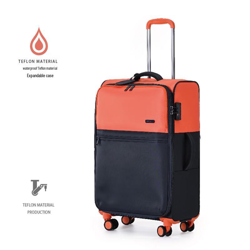 Lightweight Oxford Cloth Spinner Luggage 24 inch