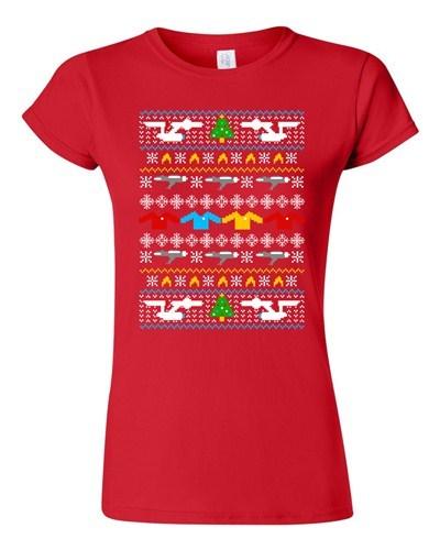 Junior Star Travel Ugly Christmas Comic Space Movie Parody Funny DT T-Shirt Tee Unisex T-Shirt S