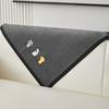 Soft Chenille Embroidery Four Season Universal Sofa Towel, L-shaped Sectional Anti-slip Sofa Cover for Living Room